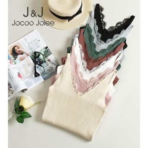 Женские шелковые майки Jocoo Jolee China At AliExpress