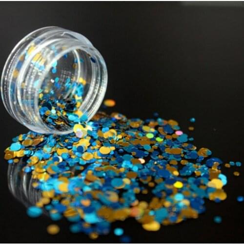 LOLEDE Dark Blue Light Blue GoldGel Nail Varnish Pen Glitter One Step Nail Gel Polish Hybrid 60 Colors Easy Use UV Gel Circle