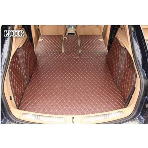 Best quality! Special car trunk mats for Porsche Cayenne 958 2017-2010 waterproof boot carpets cargo liner mat for Cayenne 2013