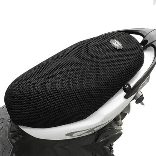 MOTOWOLF Ventilation Waterproof Motorcycle Seat Cushion Cover For Piaggio Vespa Benelli Honda Suzuki Yamaha Bajaj Kymco TVS