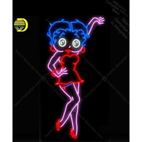 Dance Girl Neon Sign Bulb Handcraft Restaurant Room Iconic Sign light Sailing Polis Signage Shop Light Bulbs Display Sailing