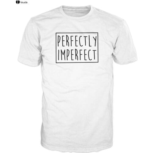 2019 New Fashion Casual Men T Shirt Novelty O-Neck Tops Perfectly Imperfect Hipster Fashion Funny Unisex T-Shirtmuscle Shirt