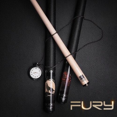 New Arrival Fury AL Series Pool Cue HT2 Maple Shaft Leather Wrap Fashionable Decal Taco De Billar Billiards Stick Professional