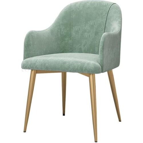 Nordic Ins Wrought Iron Dining Chair Restaurant Cafe Lounge Chair Net Red Chair Modern Minimalist Dressing Chair Desk Chair