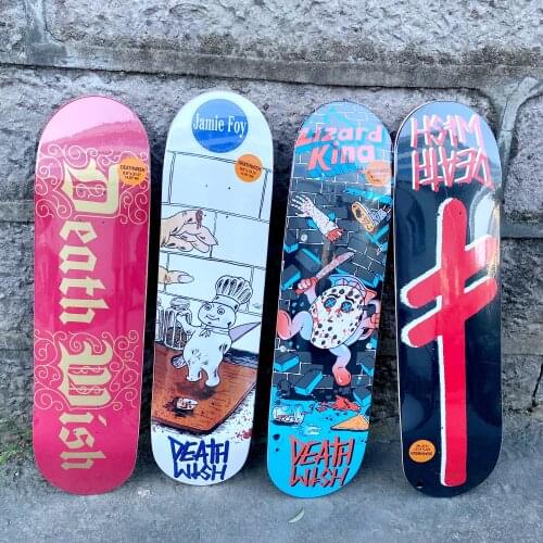 Original Deathwish skateboard decks Canadian maple epoxy glue 8inch professional level