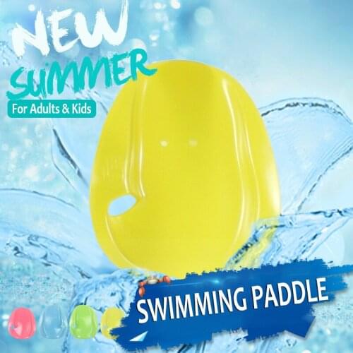 Adults Children Training Swimming Paddles Fins Adjustable Swim Training Hand Paddles Swimming Pool Diving Gloves Fins Flippers