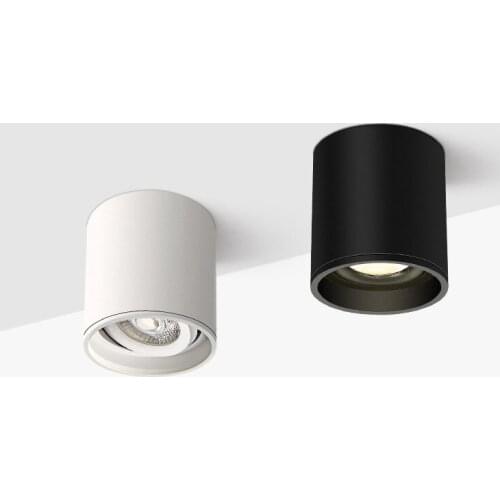 Dimmable LED Spotlight 5W7W9W12W20W Downlight Angle Adjustable Ceiling Type Living Room Bedroom Household Spotlight