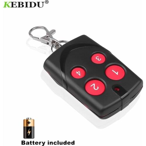 KEBIDU RF Remote Control 433MHZ Copy Came Remote Control for Garage Car Home Gate Sliding Door Universal Automatic Cloning