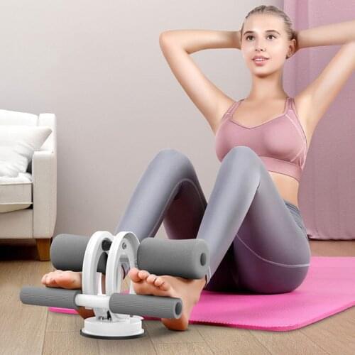 Adjustable Sit Up Bar Assistant Abdominal Core Workout Fitness Sit Ups Exercise Equipment Home Gym Fitness Sit Up Stand Suction