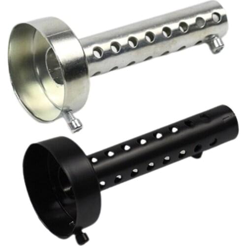 60mm Universal Motorcycle Exhaust Insert Motorbike Muffler Stainless Steel Pipe Can Insert Baffle Killer Silencers