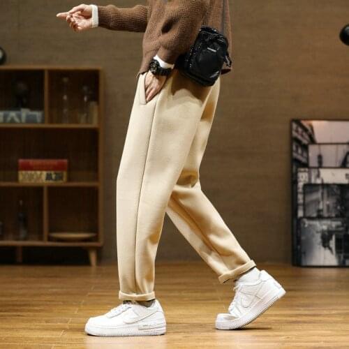 Viankani Men's Wool Trousers