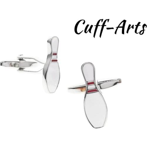 Ten Pin Bowling Sports Cufflinks Best Man Cufflinks Gifts for Men Accessories by Cuffarts C10638