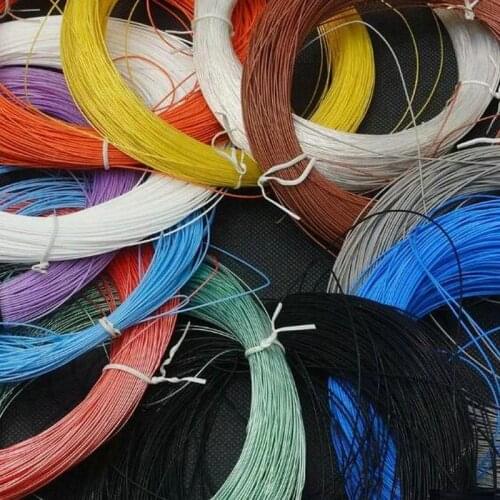 10M 7*0.1 Dia:0.65mm Copper Silver Plated OCC Wire 6N Cable For Hifi Headphone Earphone Headset Speaker DIY Upgrade Repair Wire