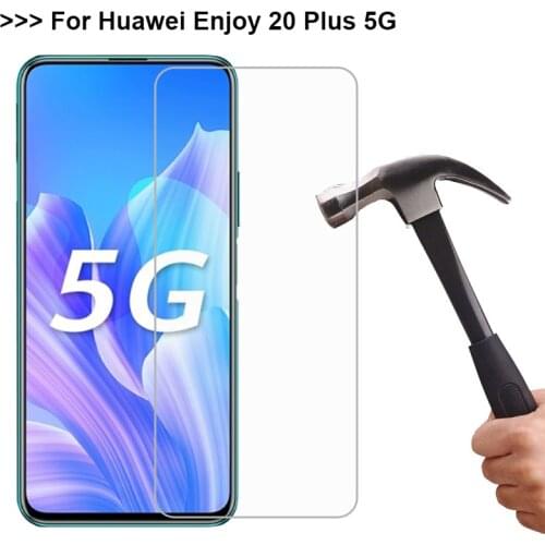 2PCS Glass Screen Protector For HUAWEI ENJOY 20 Plus Phone Film 9D Protective Tempered Glass on ENJOY 20Plus Pelicula De Vidro