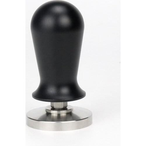 49mm 51mm 58mm Flat Press Coffee Pressure Tamper Stainless Steel Calibrated Elastic Powder Compactor Coffee Powder Hammer