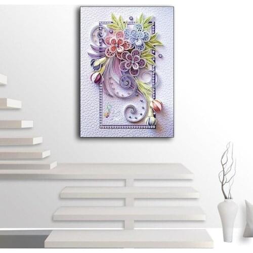 New Special Shaped Diamond Painting Winter Flower Tree Needlework Rhinestone 5d Drill DIY Diamond Embroidery Crystal Painting