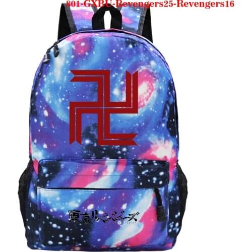 Anime Tokyo Revengers Print Backpacks School Bag Laptop Bag Tokyo Revengers Shoulder Bags Men Women Student Knapsack Anime Bags