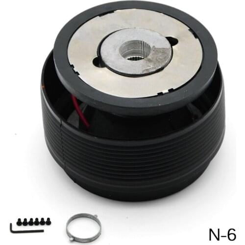 Vehicle Car Steering Wheel Quick Release Hub Boss Adapter Kit N6 for Nissan N-6
