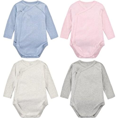 Y07 Free shipping clothing baby rompers newborn jumpsuits baby climb clothes/seamless Baby protect conjoined Colored cotton