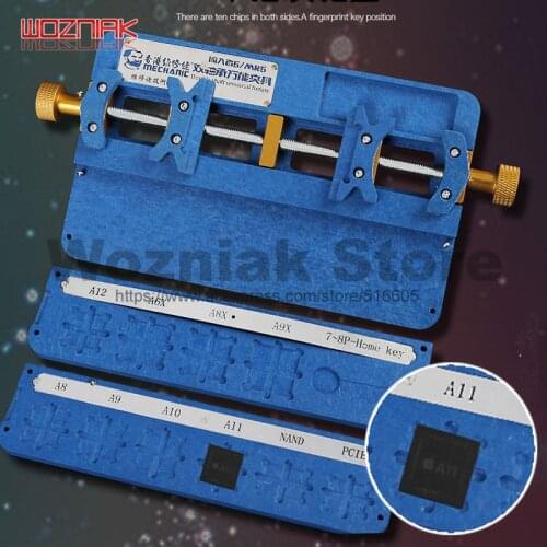 MECHANIC Mobile phone Mainboard Maintenance fixtureor for iphone A8 A9 A10 A11 A11 PCIE NAND Universal Repair clamp