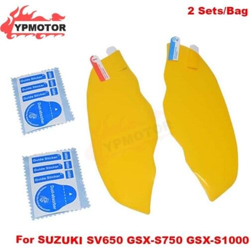 Motorcycle Speedometer Film Dashboard Instrument Screen Protector For Suzuki SV650 GSX-S750 GSX S1000 2016-2017