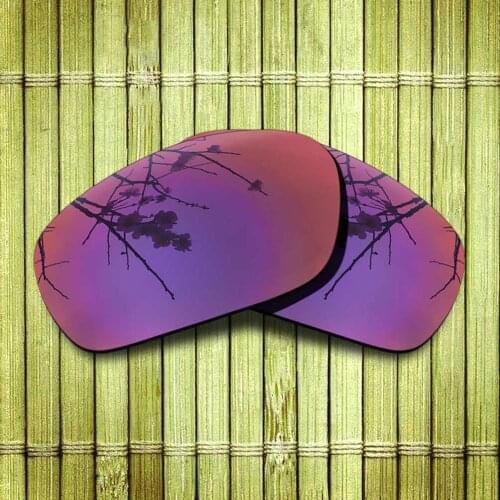 Polarized Replacement Lense For-Oakley Jawbone Sunglasses Frame - Midnight Sun Color Mirrored Coating