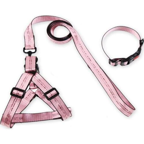 2.5cm Dog Harness Leash Set Fashion Pet Printing Leads Dog Outdoor Rope Dog Training Leash Sets Poodle Bulldog Pug Dog Leash Set