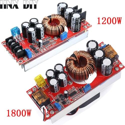 1200W/1800W DC Converter Boost Car Step-up Power Supply Module 20A 40A 20A Voltage Converter CV Boost Converter Regulator