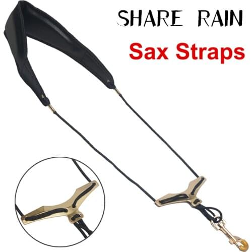 SHARE RAIN Sax Hanging belt Shape design of wild geese flying Soprano Sax Alto Sax Tenor Sax universal Comfort