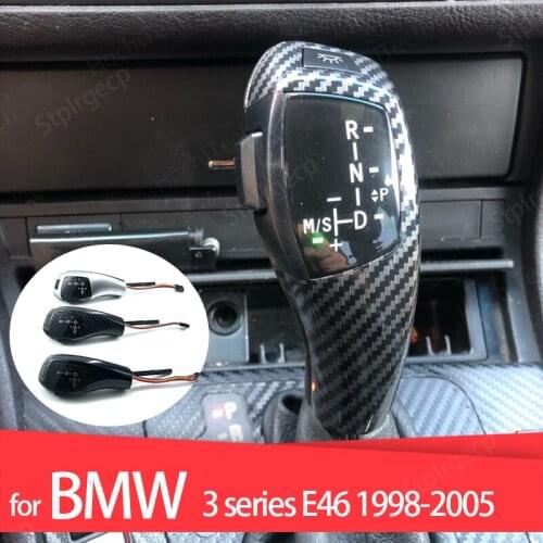 LED Gear Shift Knob Shifter Lever for BMW 3 series E46 316i 318i 320d 320i 323i 325i 328i 330i 325xi 330d 330xd 330xi 1998-2005