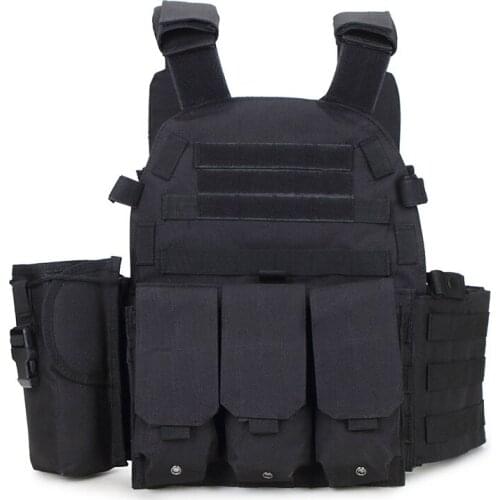 Tactical Vest Body Armor Molle Combat Assault Plate Carrier Vest Paintball Wargame Protection Vest Airsoft Military Equipment