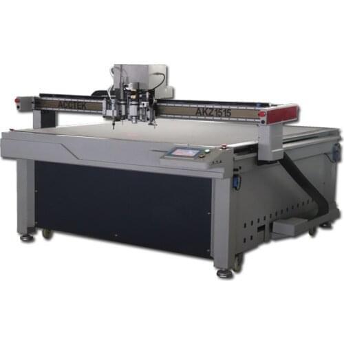 1500x1500mm Mini Multi Heads Cnc Vibrating And Oscillating Knife Cutting Machine For Sale