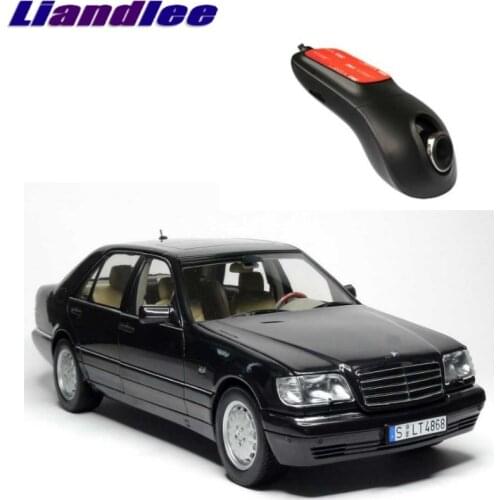 Liandlee For Mercedes Benz S MB W140 1991~1998 Car Road Record WiFi DVR Dash Camera Driving Video Recorder