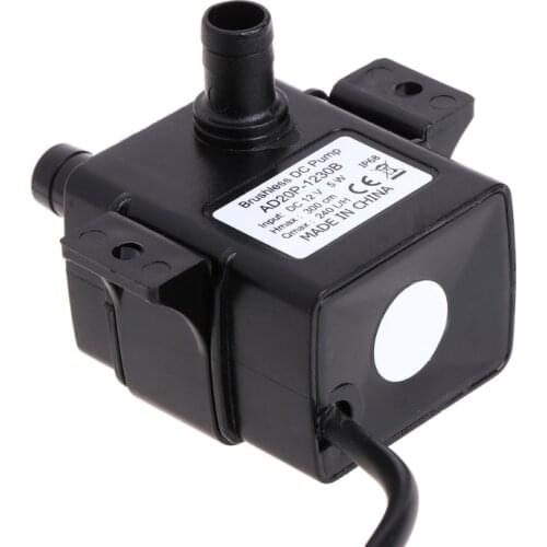 High quality DC 12V Micro Electric Brushless Water Pump Submersible Pumping For Aquarium Fish Fountain Garden