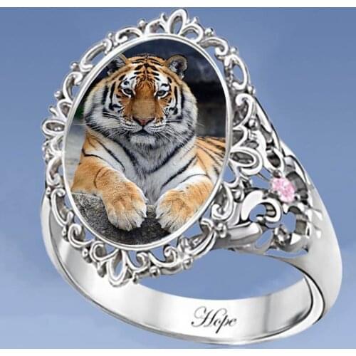 Creative Temperament Colorful Zircon Animals Rings For Women Party Wedding Jewelry 2021Ring Accessories Size 5-11