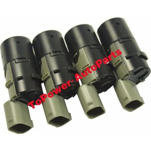 4PCS New PDC Backup Parking Sensor 66206989069/66216911838/C259-AS For BMWW 528i 530i 750Li 760Li E39 E46 E53 E60 E61 E63 X3 X5