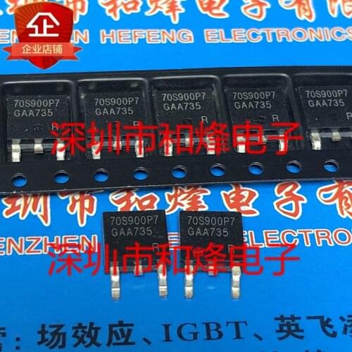 5pcs/70S900P7 IPD70R900P7S TO-252 700V 12.8A