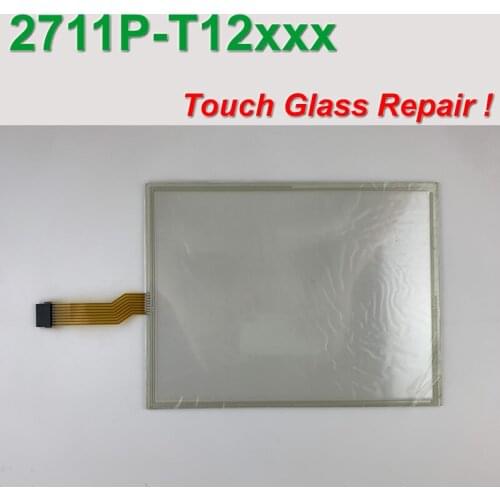 ALLEN BRADLEY 2711P-B12A PANELVIEW 1250 TOUCH GLASS REPLACEMENT 2711P-B12C OVERLAY, HAVE IN STOCK