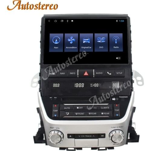 For Toyota Land Cruiser VX GX VXS Upgrade To LC200 VX-R 2016-2020 Android 10.0 Car GPS Navigation Radio Stereo Multimedia Player