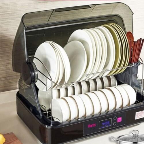 Kitchen Rack Home Tabletop Disinfection Cupboard Put The Bowl Chopsticks Storage Box with Cover Leaching Dishes Storage