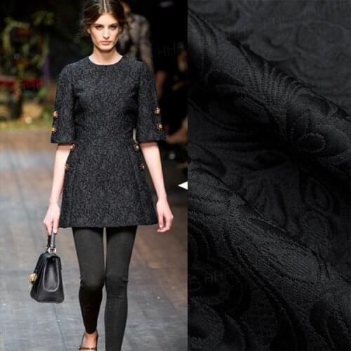 2017 new three - dimensional heavyweight thickening brocade fashion jacquard fabric custom fabric jacket dress fabric wholesal