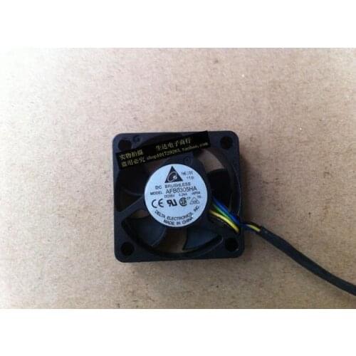 Original Delta 3CM 3010 DC 5V0.24A AFB0305HA 4-line PWM Large Air Volume Double Ball Cooling Fan