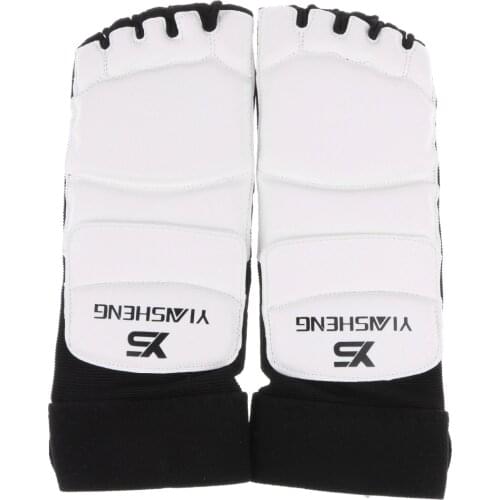 PU Boxing Taekwondo Foot Guards MMA Sparring Training Foot Protector Support