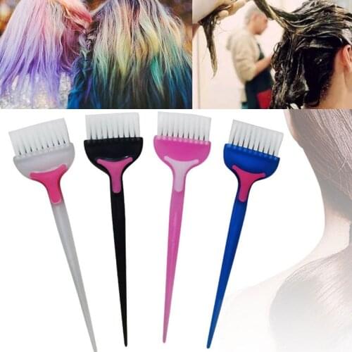 Hair Dye Comb Hair Dye Brush DIY Hair Tint Hair Bleach Coloring Comb Hairstyle Natural Hair Brushes Fluffy Hairdressing Tool