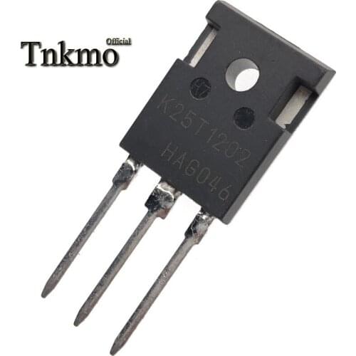 10PCS IKW25T120 IKW25N120T2 TO-247 K25T120 K25T1202 IGBT Transistor free delivery