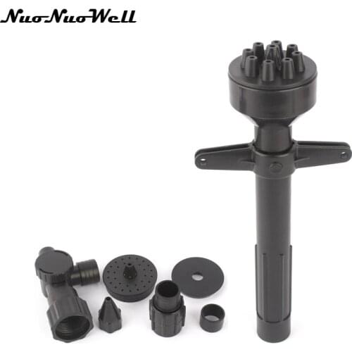 1pcs NuoNuoWell Plastic 1" Female Thread Fountain Nozzles Pool Scenery Sprinkler Sprayer Head Fishpond Scenery