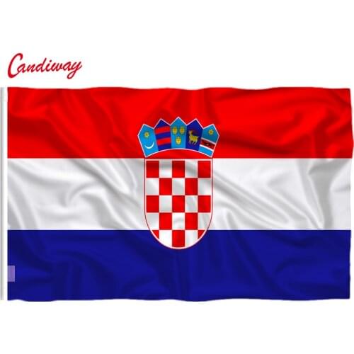 11.11 3X5feet CROATIA FLAG CROATIAN NEW EUROPE EU BANNER NEW Hanging Decoration NN057