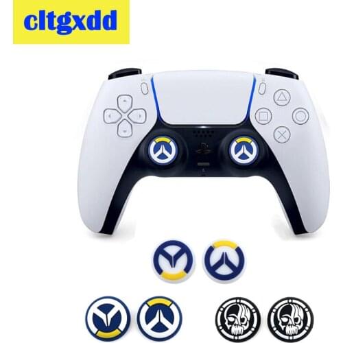 2pcs Silicone Thumb Stick Grip Cap Thumbstick Joystick Cover Case For Sony Dualshock 5 4 3 PS5 PS4 PS3 Xbox360 Controller Rocker