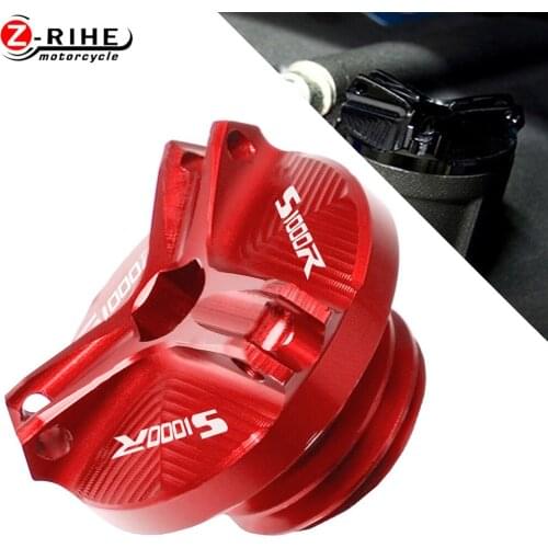 Motorcycle Accessories Engine Oil Cap Oil Fuel Filler Cover Motorbike FOR BMW S1000 R S1000R 2014 2015 2016 2017 2018 2019-2020