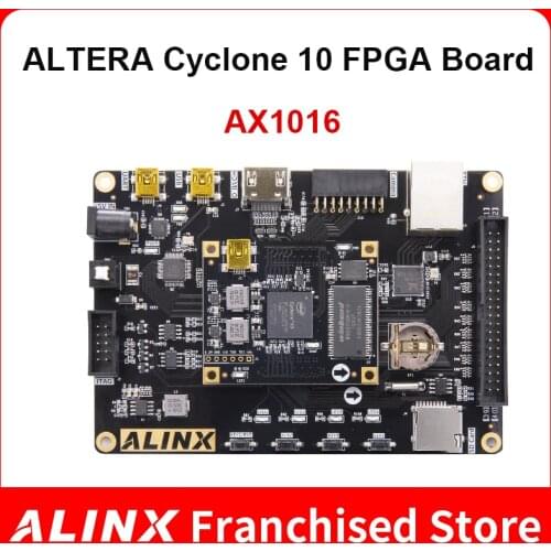 ALINX AX1016: Intel Cyclone 10 10CL016 FPGA Development Board